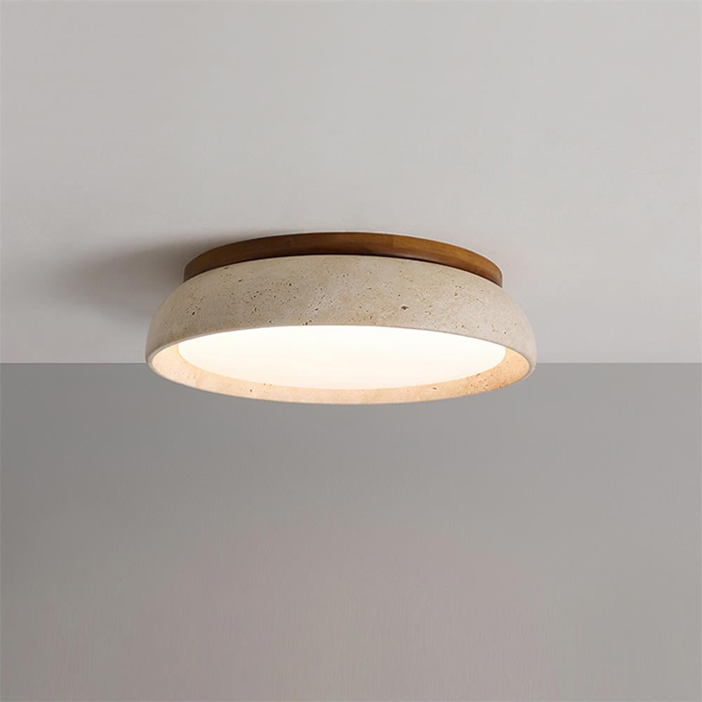 Travertine Ceiling Light – view 8