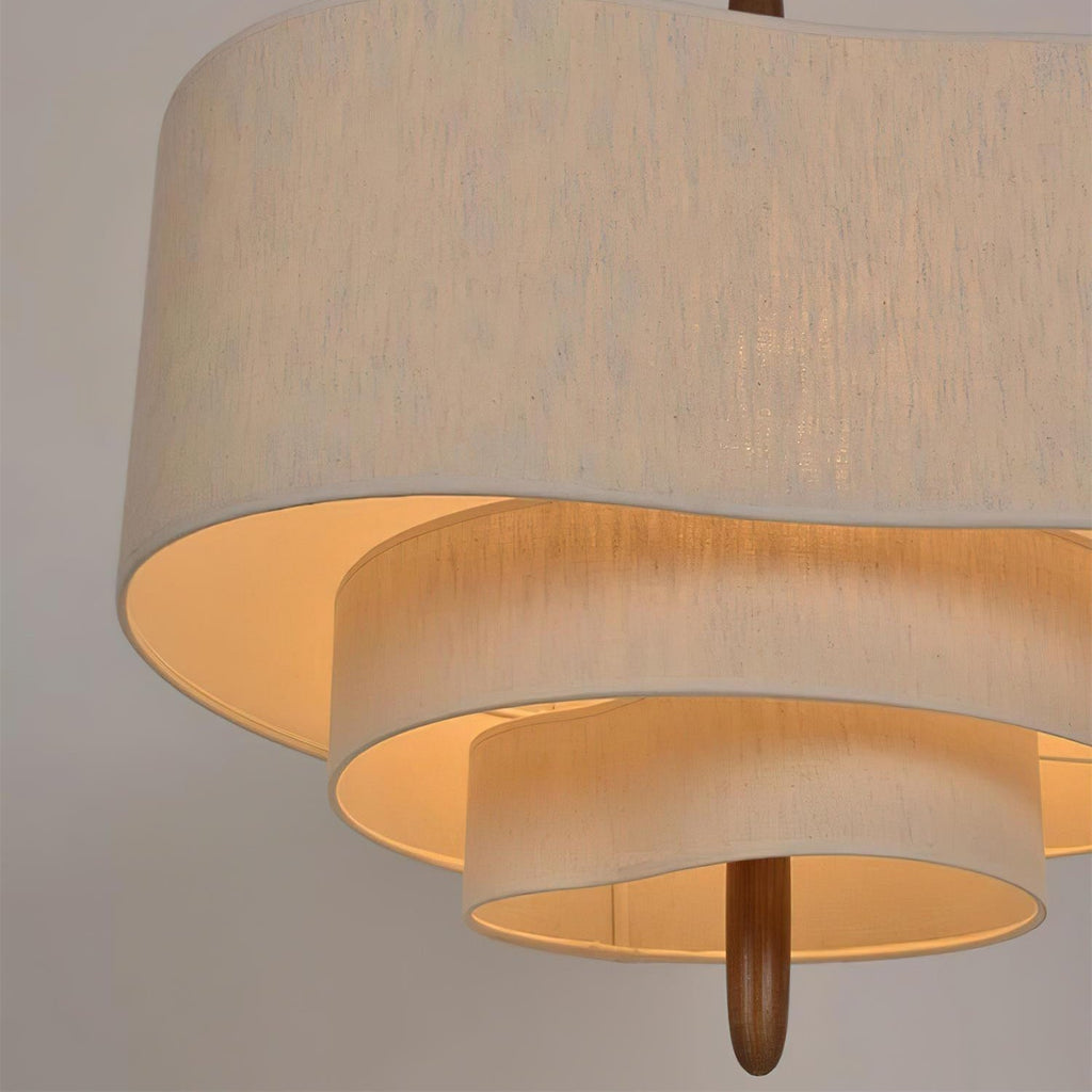 Green Fabric Pendant Light – view 5