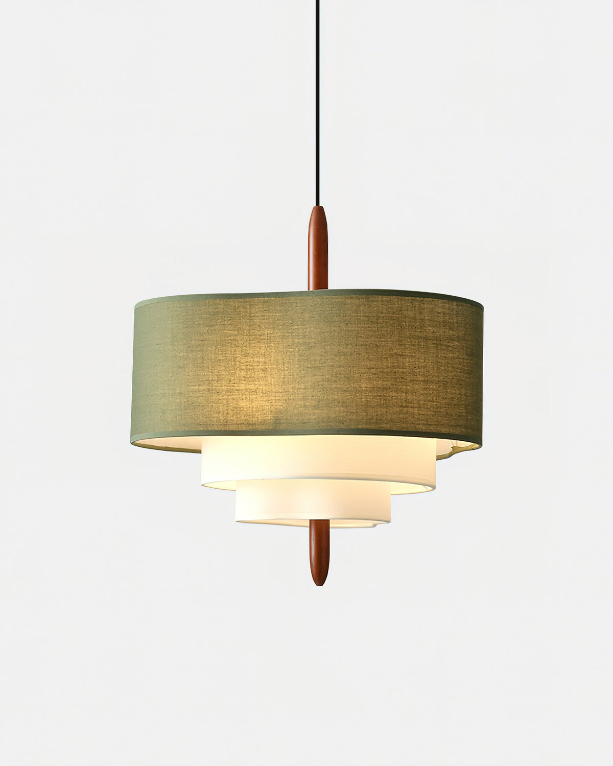 Green Fabric Pendant Light – view 14