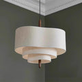 Green Fabric Pendant Light – view 7