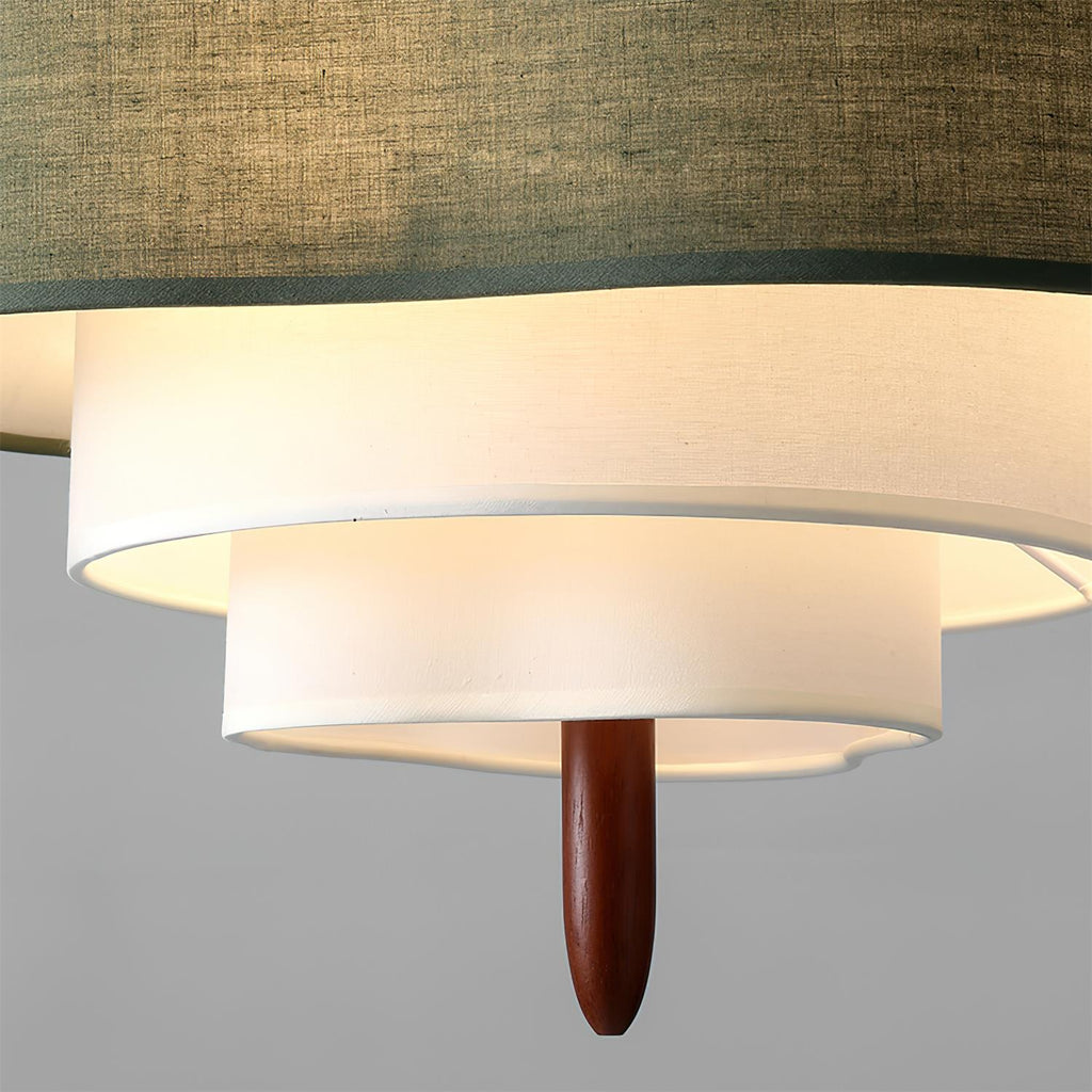 Green Fabric Pendant Light – view 6