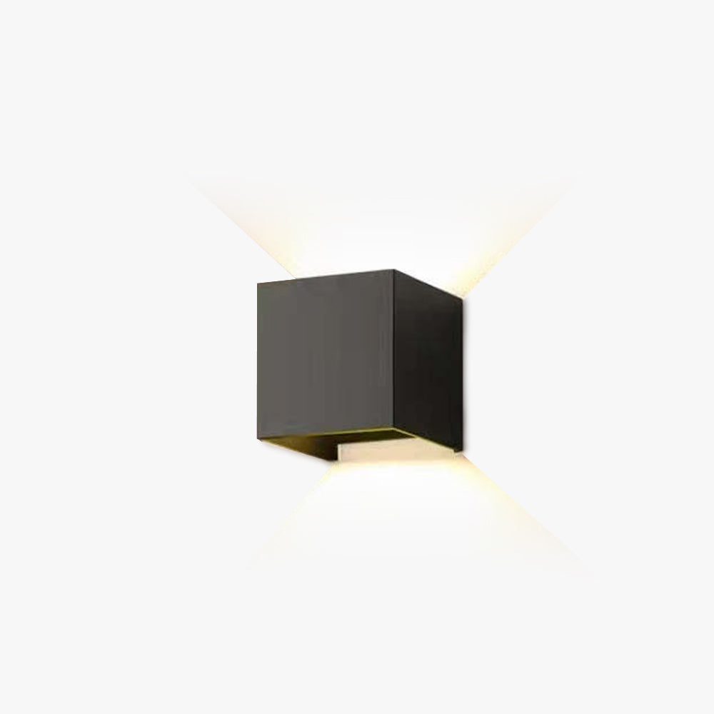 Adjustable Square Outdoor Wall Light LED