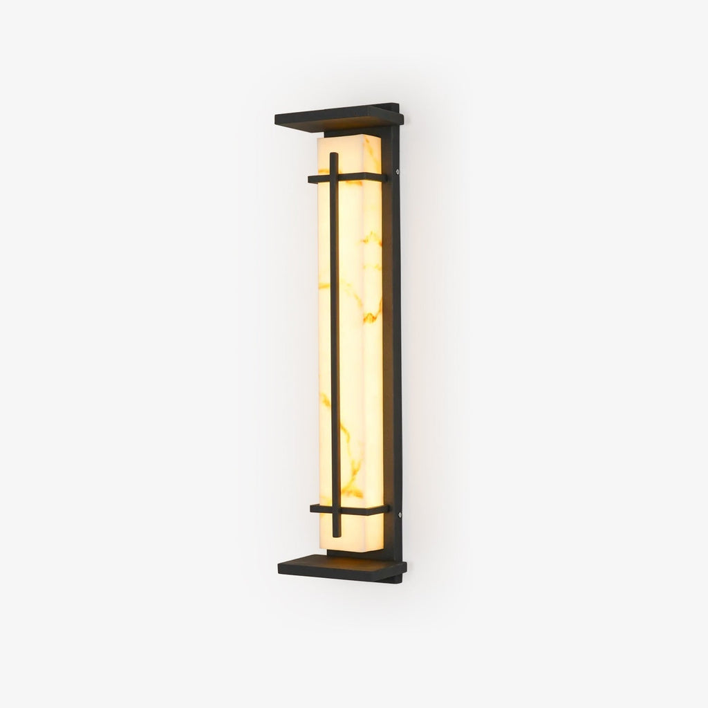 Square Outdoor Wall Light Imitation Alabaster Waterproof – view 41