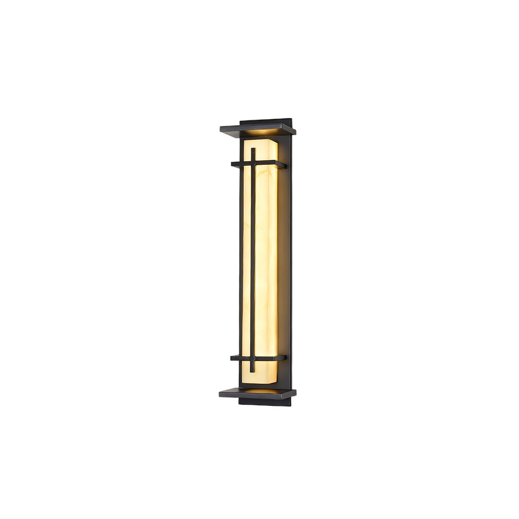 Square Outdoor Wall Light Imitation Alabaster Waterproof – view 49