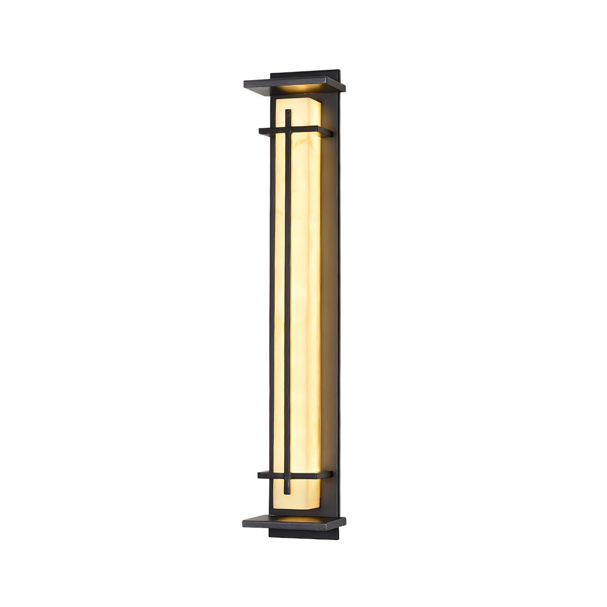 Square Outdoor Wall Light Imitation Alabaster Waterproof – view 11