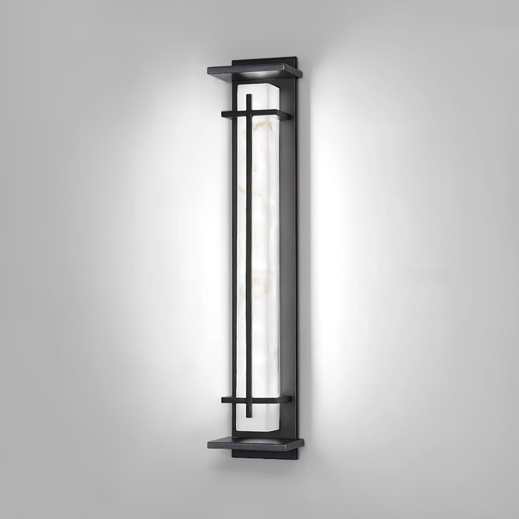 Square Outdoor Wall Light Imitation Alabaster Waterproof – view 20