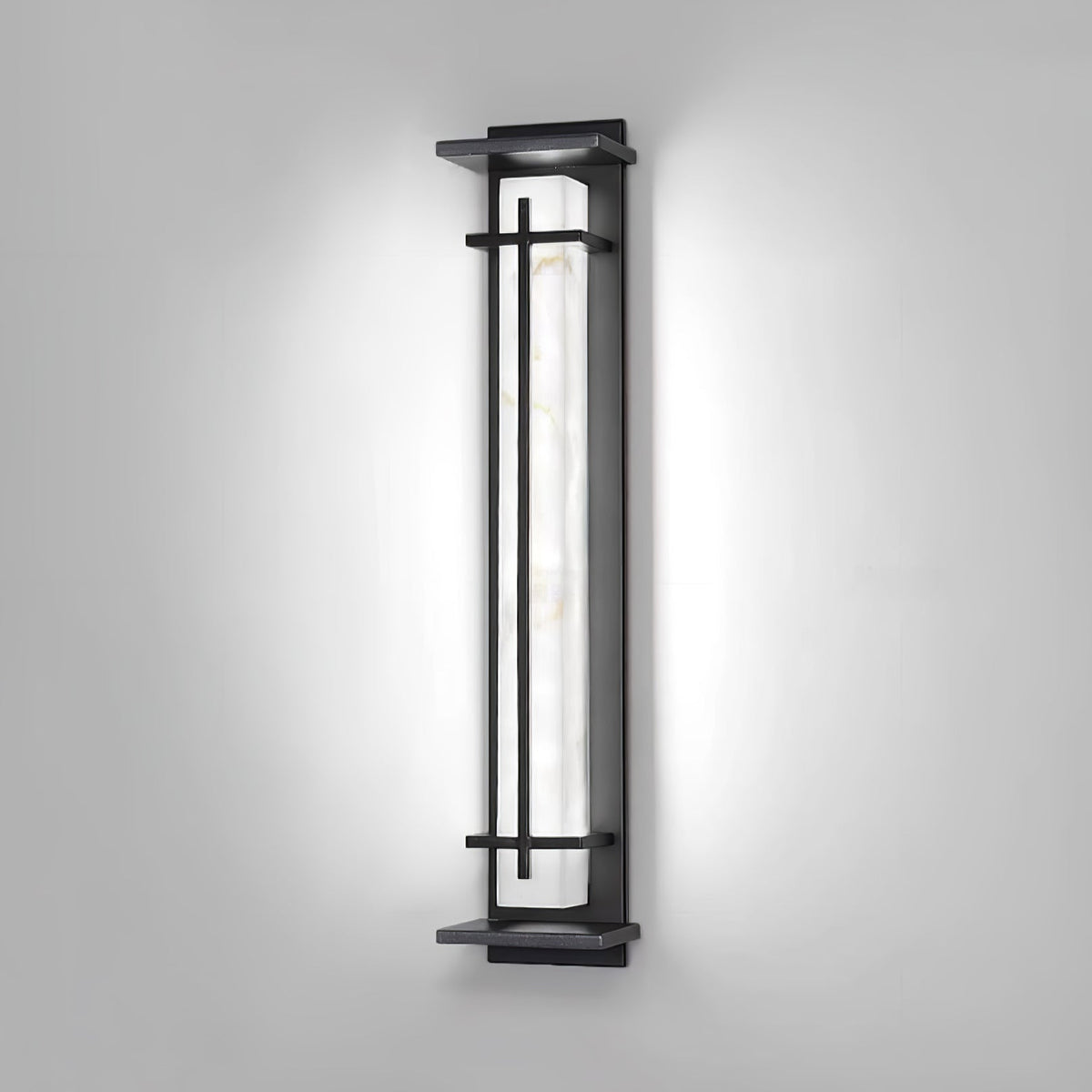 Square Outdoor Wall Light Imitation Alabaster Waterproof – view 20