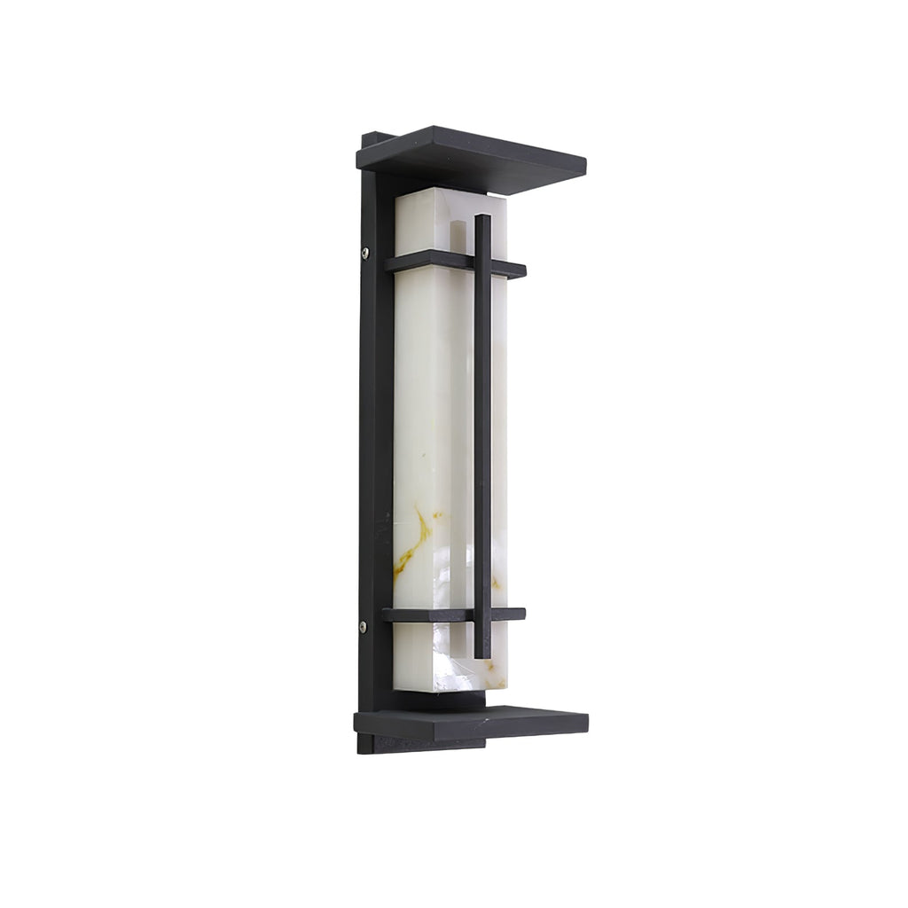 Square Outdoor Wall Light Imitation Alabaster Waterproof – view 25
