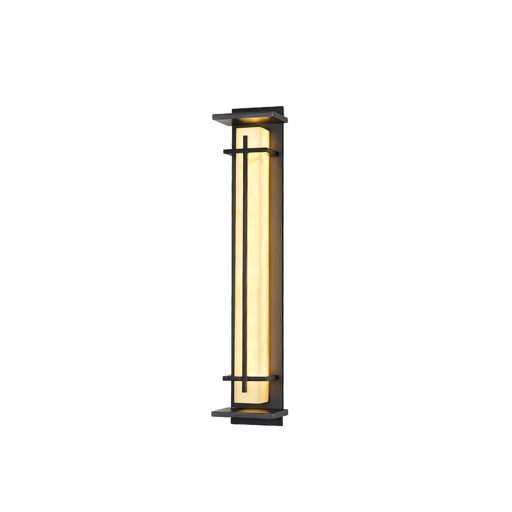 Square Outdoor Wall Light Imitation Alabaster Waterproof – view 50