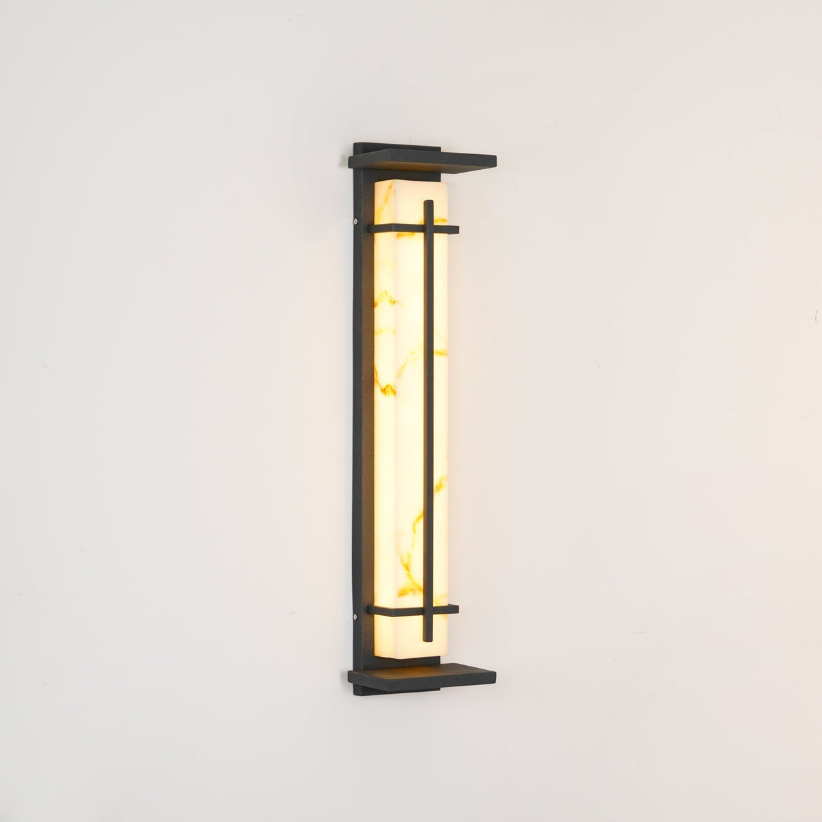 Square Outdoor Wall Light Imitation Alabaster Waterproof – view 54