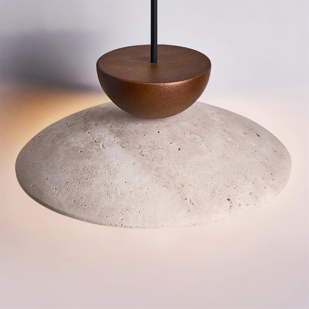 Travertine Pendant Light – view 6