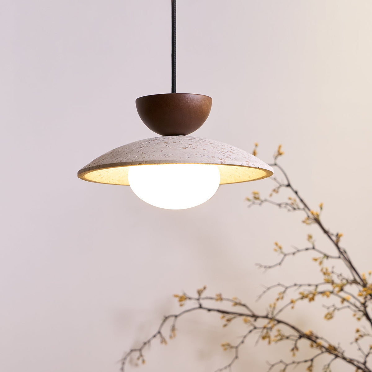 Travertine Pendant Light – view 14