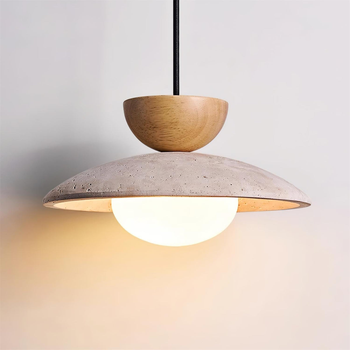 Travertine Pendant Light – view 8