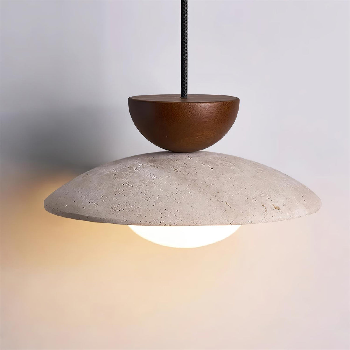 Travertine Pendant Light – view 9