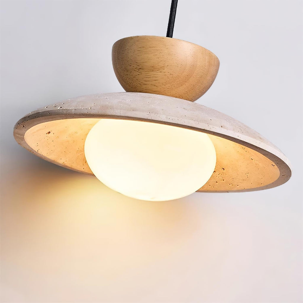 Travertine Pendant Light – view 10
