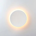 Minimalist Round and Square Outdoor Wall Light LED, Black and White – view 19