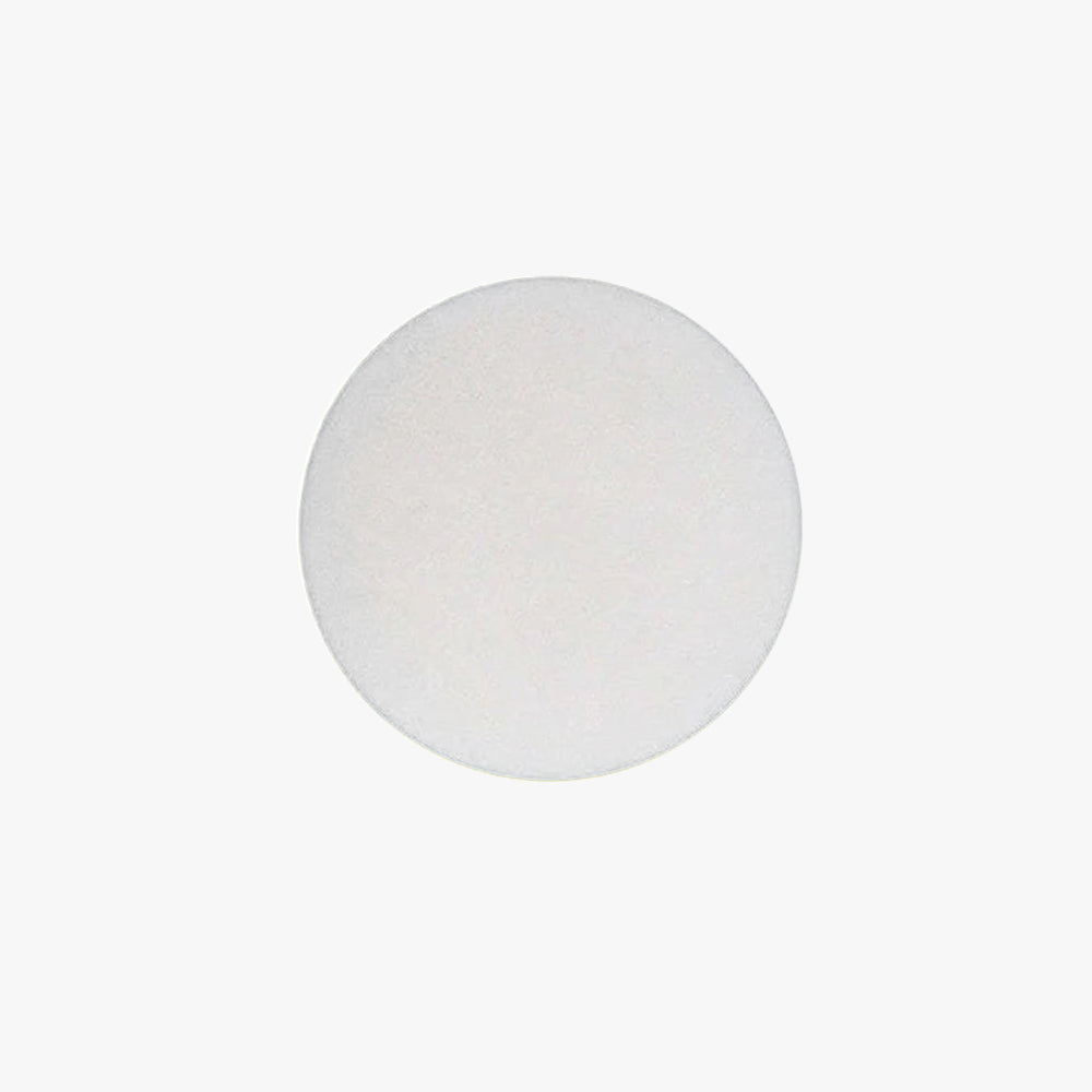Minimalist Round and Square Outdoor Wall Light LED, Black and White