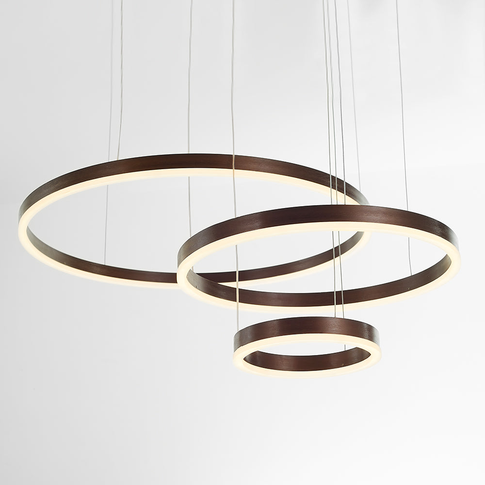 Triple-Ring Linear Pendant Light – view 36