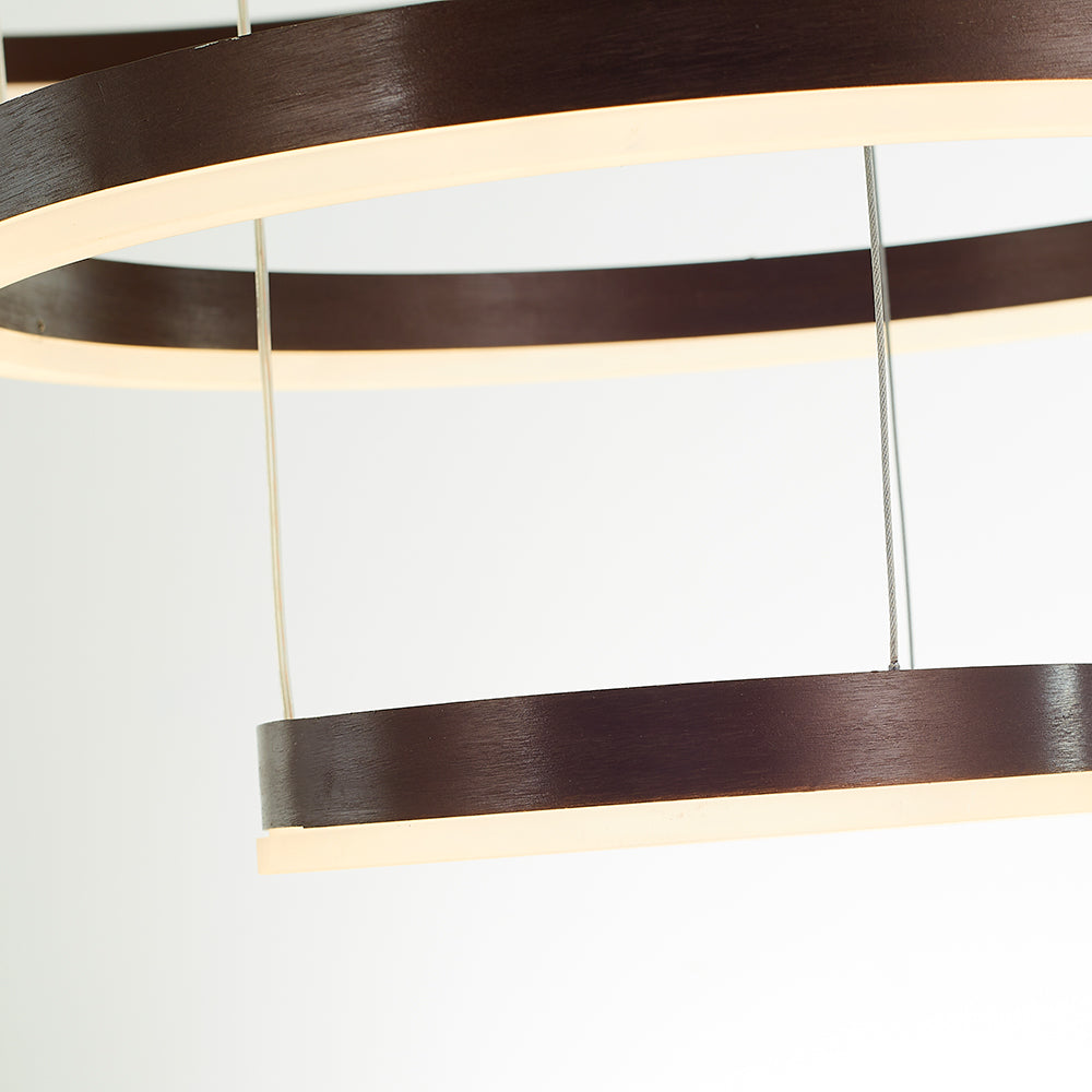 Triple-Ring Linear Pendant Light – view 37