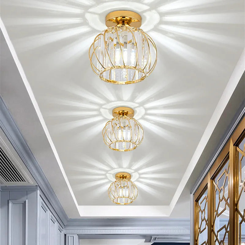 Lustrous Crystal Ceiling Light – view 6