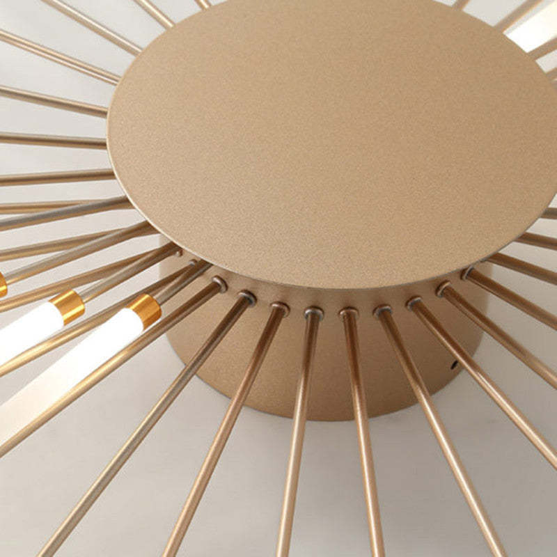 Flush Mount Ceiling Light Fireworks, Black and Gold – view 13