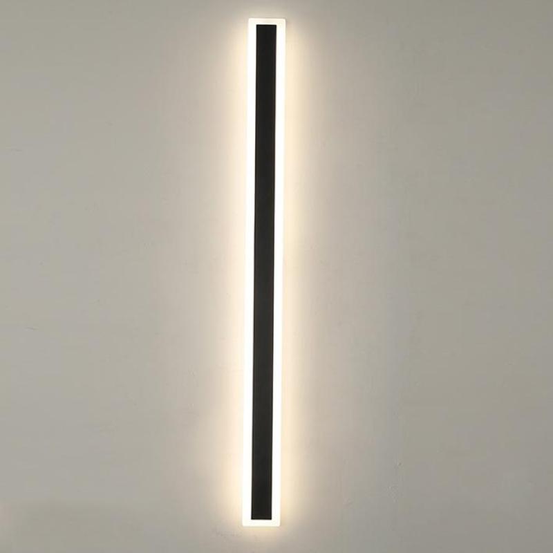 Linear Outdoor Wall Light – 12W 8x30cm – view 18