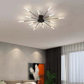 Flush Mount Ceiling Light Fireworks, Black and Gold – view 26