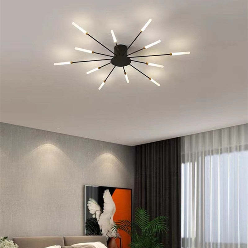 Flush Mount Ceiling Light Fireworks, Black and Gold – view 26