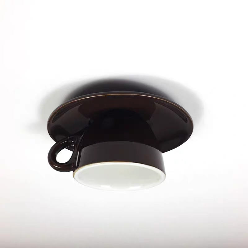 Coffee Cups Ceramic Flush Ceiling Light – view 13