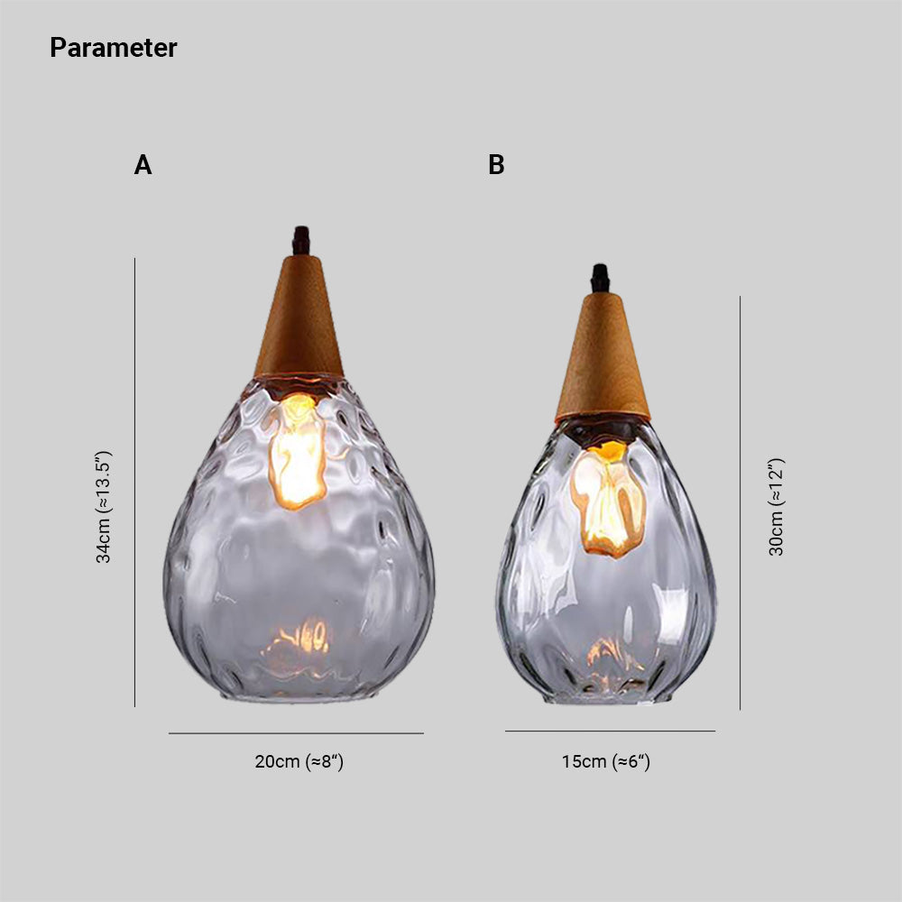 Teardrop Pendant Light – view 4